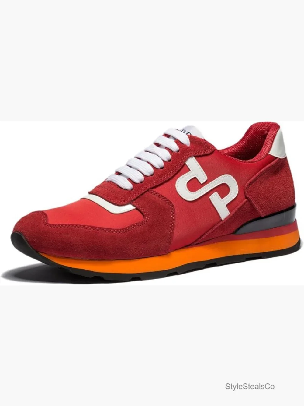 Men's Suede Leather Lace-up Fashion Sneakers Athletic Running Tennis Sports Gym